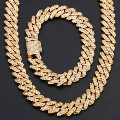 14MM Icon Rhomboid Miami Cuban Chain