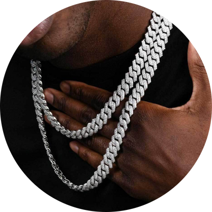 14MM Icon Rhomboid Miami Cuban Chain