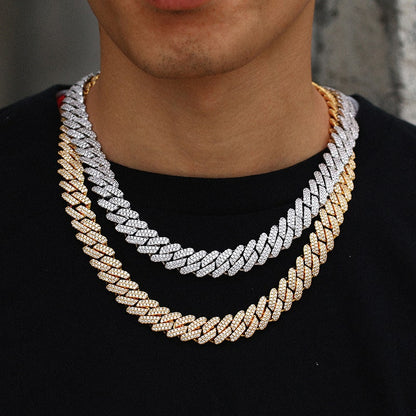 14MM Icon Rhomboid Miami Cuban Chain