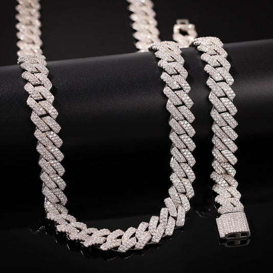 14MM Icon Rhomboid Miami Cuban Chain