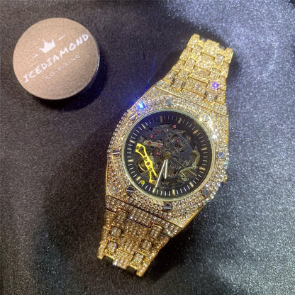 iced out rapper watch icediamond